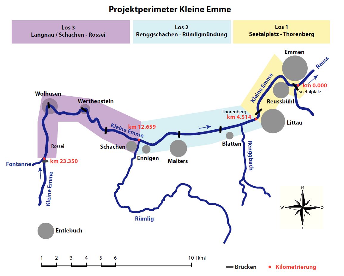 Projektperimeter Kleine Emme